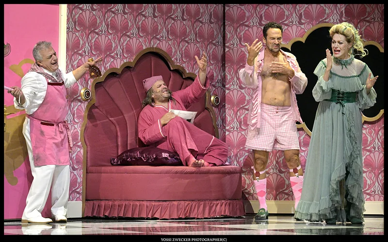 יתוש בראש · עיצוב תפאורה: זאב לוי · תיאטרון הבימה 2026 · 7